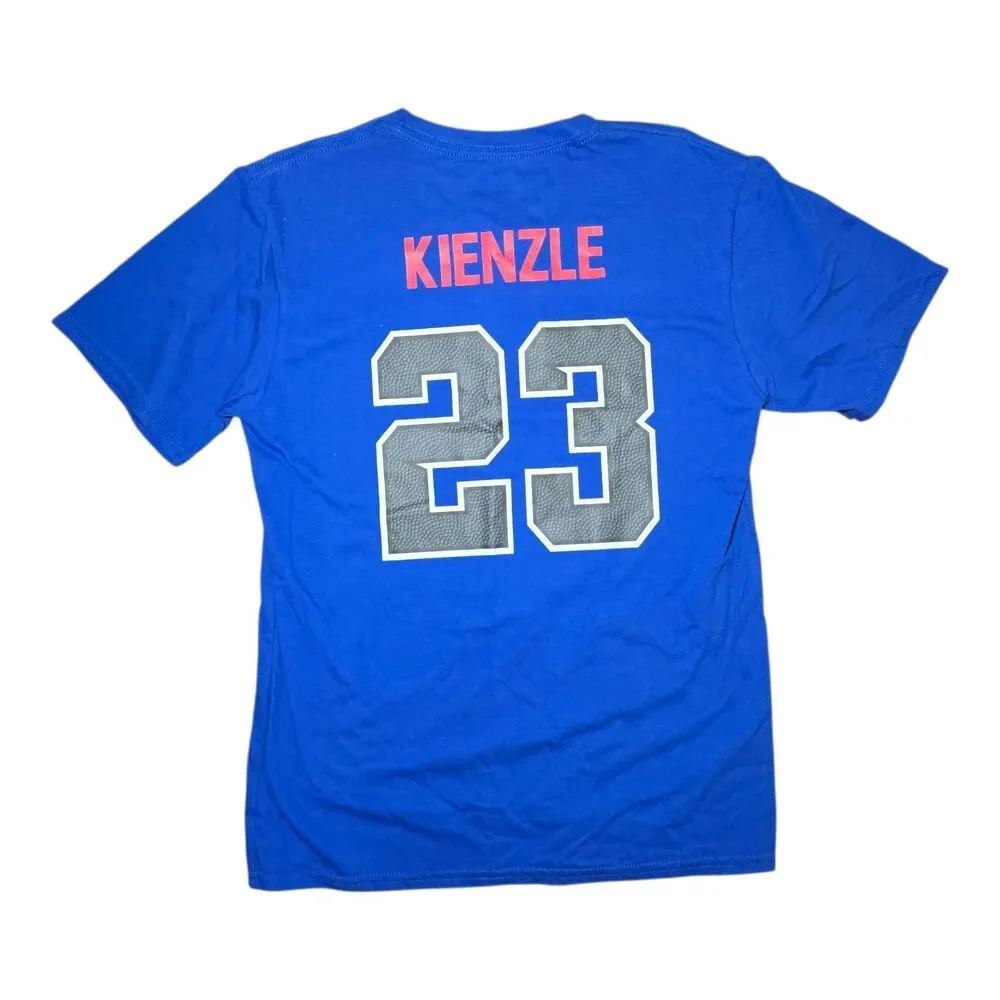 Fanatics Kansas Jayhawks Youth Large Blue 100% Cotton Graphic #23 T-Shirt NWT